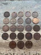 23 wilhelmina centen 1913 tm 1941 compleet, Ophalen of Verzenden, Koningin Wilhelmina, 1 cent, Setje