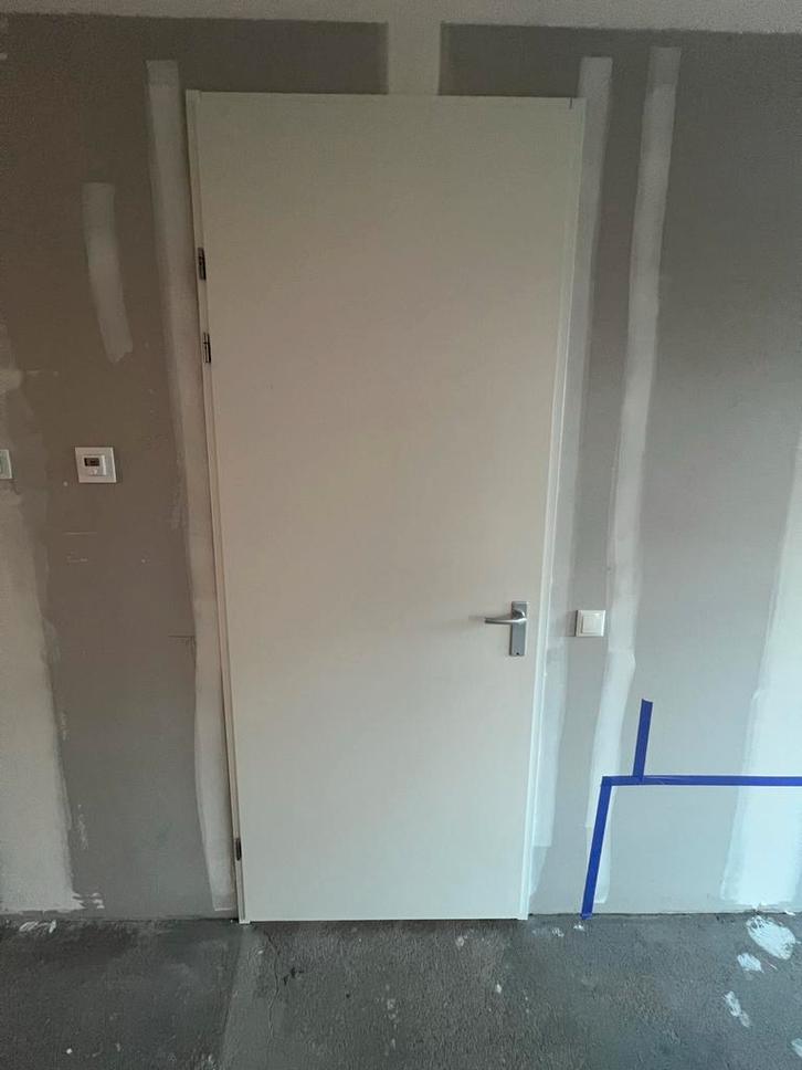 Svedex Vlakke Binnendeuren Alpine Wit excl. kozijn, Doe-het-zelf en Verbouw, Deuren en Horren, Nieuw, Binnendeur, 215 cm of meer