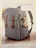 Trendy rugzak, grijs, 100% nieuw, Ophalen of Verzenden, Nieuw, 25 tot 40 cm, 30 tot 45 cm