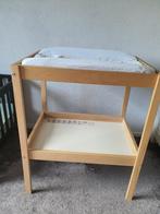 Commode beuken/wit, Kinderen en Baby's, Kinderkamer | Commodes en Kasten, 70 cm of meer, Zo goed als nieuw, 75 tot 100 cm, Opstaande rand