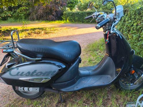 Aprilia Mojito (retro) scooter, 50cc, bj. 2009, Fietsen en Brommers, Scooters | Aprilia, Gebruikt, SR 50, Ophalen