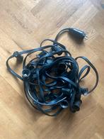 Vintage prikkabel 11 meter lichtsnoer voor buitenverlichting, Tuin en Terras, Buitenverlichting, Overige materialen, Gebruikt