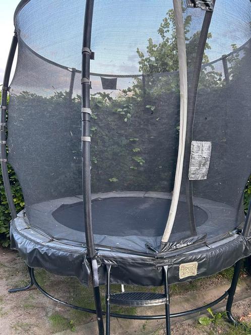 Exit toys trampoline 253cm, Kinderen en Baby's, Speelgoed | Buiten | Trampolines, Gebruikt, Ophalen
