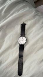 Grijze,zwarte michael john, Sieraden, Tassen en Uiterlijk, Horloges | Heren, Ophalen of Verzenden, Gebruikt, Staal, Overige merken