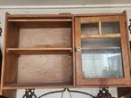 Antiek brocant vitrinekastje, Huis en Inrichting, Ophalen, Gebruikt, 50 tot 100 cm, Minder dan 100 cm
