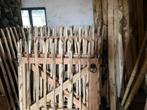 Engels hekwerk Kastanjehout afrastering schapenhek kippen, Met poort, Gerard Krale, Nieuw, Ophalen of Verzenden