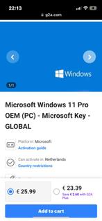Windows 11 les, Computers en Software, Office-software, Windows, Verzenden