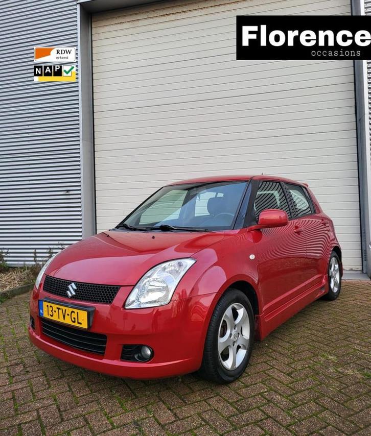 Suzuki Swift 1.3 Shogun Sport Leder/bkl NAP APK, Auto's, Suzuki, Bedrijf, Te koop, Swift, ABS, Adaptive Cruise Control, Airbags