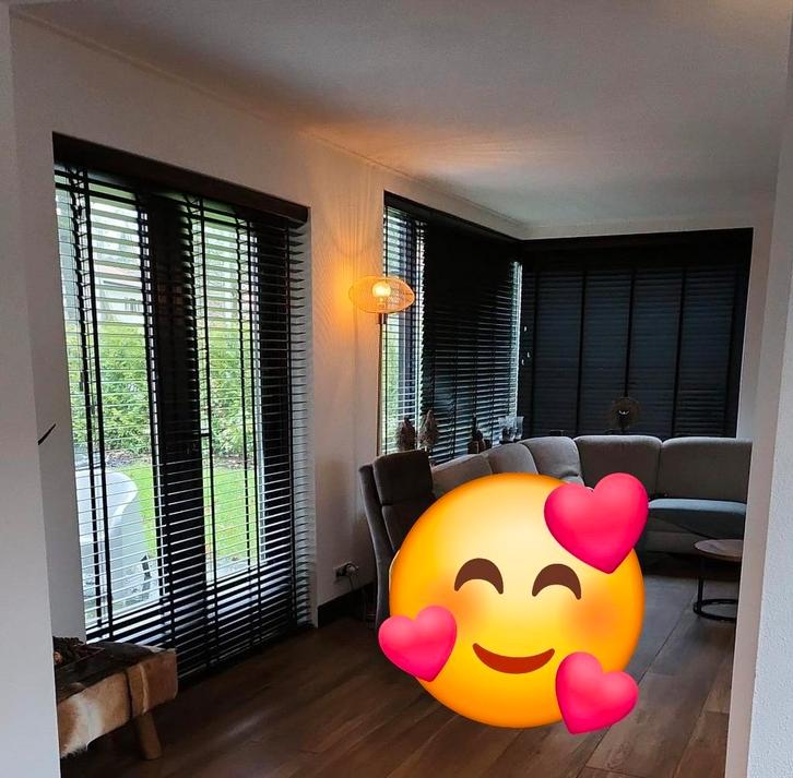 Houten lamellen meerdere afmetingen, Huis en Inrichting, Stoffering | Gordijnen en Lamellen, Zo goed als nieuw, 150 tot 200 cm