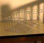 Vintage 70s wit onderplank mandje – under shelf wire storage, Ophalen of Verzenden, Gebruikt