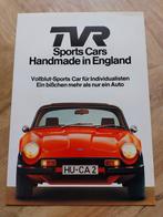 Exclusieve 1976 TVR 3000 folder Duitstalig, Ophalen of Verzenden, Zo goed als nieuw, Overige merken