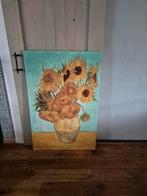Canvas zonnebloemen van Gogh groot 118cm hoogte 78cm breed, Ophalen