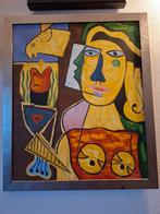 Schilderij in de stijl van Corneille, Ophalen