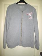 M-28 Grijs sweatvest zonder muts - maat 40/42., Ophalen of Verzenden, Gedragen, Maat 38/40 (M), Grijs