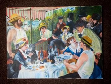 Impressionistisch schilderij, naar Renoir beschikbaar voor biedingen