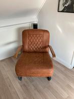 Prachtige industriële fauteuil, Huis en Inrichting, Fauteuils, Ophalen, Minder dan 50 cm, 75 tot 100 cm, Zo goed als nieuw
