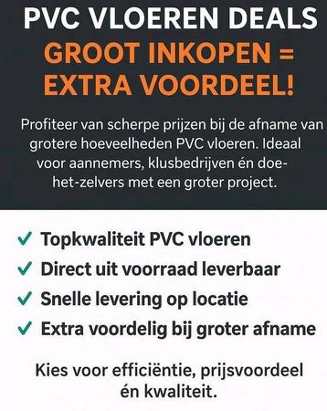  PVC Vloeren Deals – Groot inkopen = Groothandel Genemuiden  beschikbaar voor biedingen