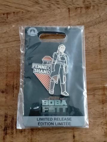 Star Wars book of Boba Fett limited release pin Fennec Shand beschikbaar voor biedingen