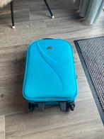 Nette Enrico Benetti Blauwe Koffer, Wieltjes, 50 tot 60 cm, Ophalen of Verzenden, Zo goed als nieuw