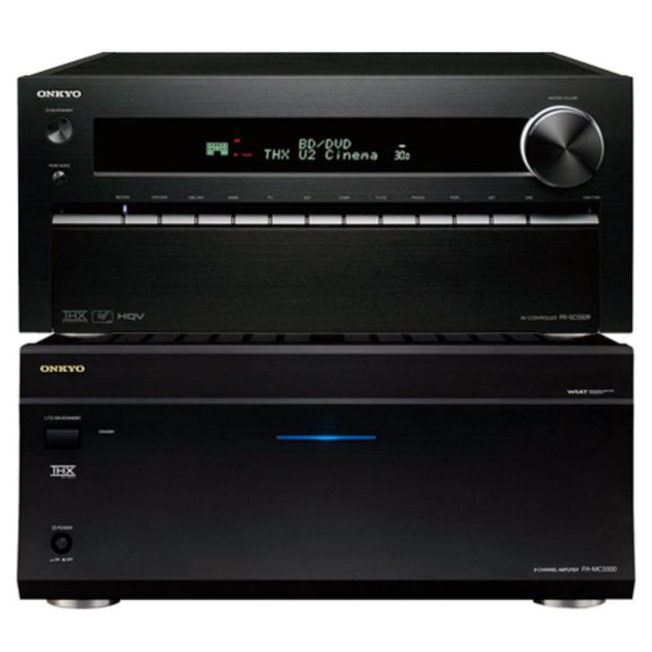 Onkyo PR SC5509 en PA MC5509 9.1, Audio, Tv en Foto, Versterkers en Receivers, Zo goed als nieuw, Overige systemen, 120 watt of meer