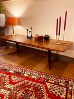 Vintage Topform salontafel, mid-century teakhout, Ophalen, Gebruikt, 100 tot 150 cm, Teakhout