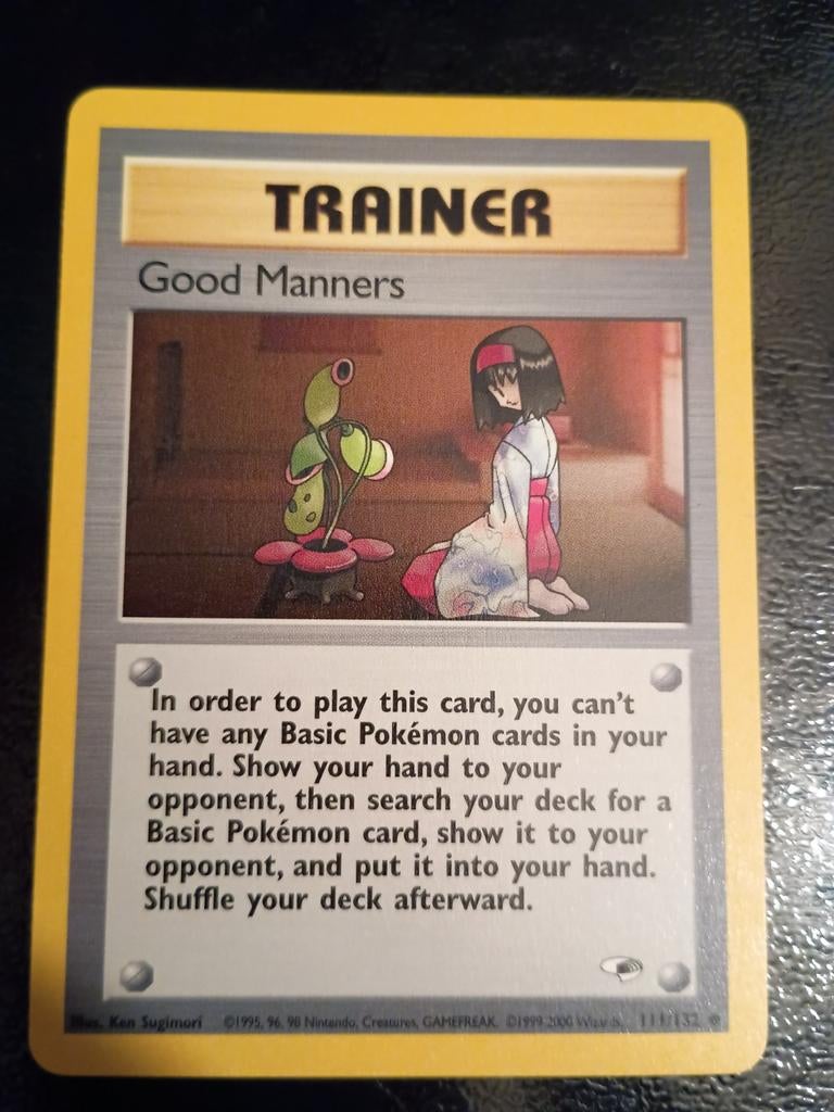 Good Manners 111/132 Engels, Verzenden, Zo goed als nieuw