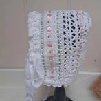 Hand gehaakt Katoen Brocante Poppen muts NIEUW, Ophalen of Verzenden