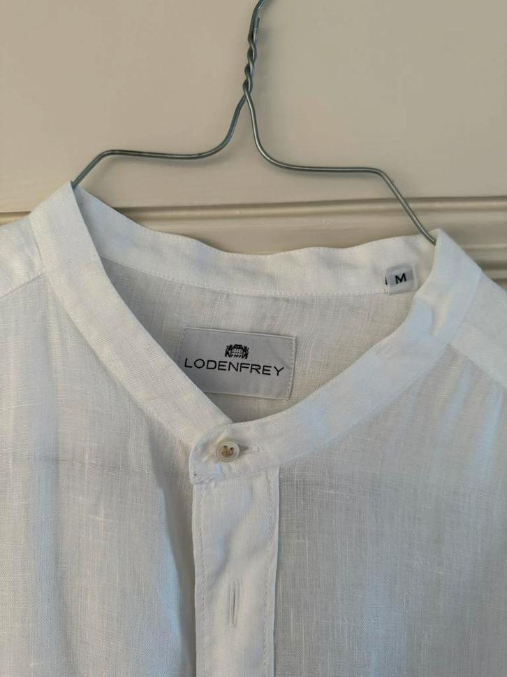 Luxe overhemd, mt m, handmade for Loden Frey Munchen. Linnen, Kleding | Heren, Overhemden, Zo goed als nieuw, Halswijdte 39/40 (M)