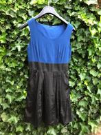 Gala jurk / Feest jurk Vera Moda mt 38 zwart/blauw, Maat 38/40 (M), Vero Moda, Kerstmis of Sinterklaas, Ophalen of Verzenden