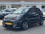 Kia Picanto 1.0 DPi GT-Line NAVI | CRUISE | CAMERA | BOVAG !, 12 maanden, Euro 6, Zwart, Bedrijf