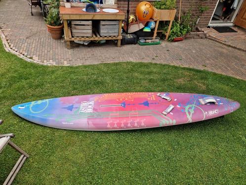 Big astro en xantos 310 surfplank, Watersport en Boten, Windsurfen, Gebruikt, Plank, 300 cm of meer, Met vin(nen), 5 tot 7 m²