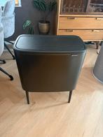 Brabantia Bo Touch Bin - Confident Grey, Ophalen, Met pedaal, Zo goed als nieuw, Metaal