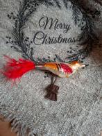 Kerstvogel kerst bal oud jaren 40-50 vogeltje, Diversen, Kerst, Ophalen of Verzenden