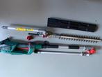 Te koop , teleschopische heggenschaar, Ophalen, Zo goed als nieuw, Elektrisch