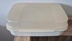 Tupperware Bak met Deksel, Huis en Inrichting, Keuken | Tupperware, Ophalen of Verzenden, Gebruikt, Crème, Bus of Trommel