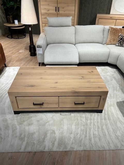 Buitenkans showroom model! salon tafel Indiana, Huis en Inrichting, Tafels | Salontafels, Zo goed als nieuw, Minder dan 50 cm