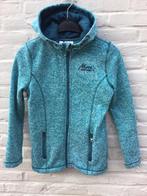 ZGAN. Blauw vest maat 152-158 met rits, capuchon , 2 zakken, Ophalen of Verzenden, Zo goed als nieuw, Jongen, Trui of Vest