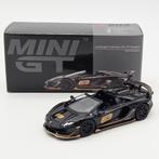 Mini gt 2023 Lamborghini Aventador SVJ 63 Roadster, nero ald, Hobby en Vrije tijd, Mymodelcar@outlook.com, Nieuw, Mymodelcar, Ophalen of Verzenden