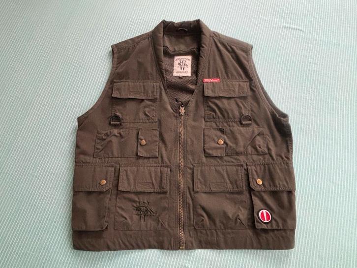 WildeBeast Bodywarmer - donkergroen XL, Kleding | Heren, Bodywarmers, Zo goed als nieuw, Maat 56/58 (XL), Groen, Ophalen of Verzenden