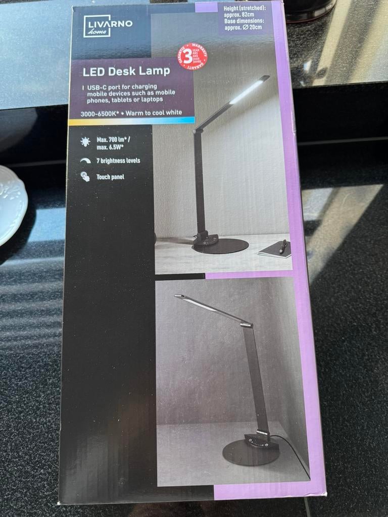 LED DESK LAMP, Huis en Inrichting, Lampen | Tafellampen, Ophalen of Verzenden, Nieuw