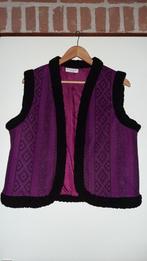 FRAAI SOPHIE&ME BOHO IBIZA ROZE/PAARS GILET BODYWARMER SM, Kleding | Dames, Maat 38/40 (M), SOPHIE&ME, Paars, Ophalen of Verzenden