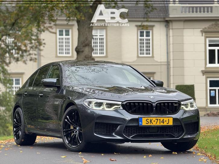 BMW 5 Serie M5 Keramisch B&W (bj 2018, automaat), Auto's, BMW, Te koop, 5-Serie, 4x4, ABS, Achteruitrijcamera, Adaptive Cruise Control