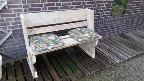 tuinbank van echt gebruikt steigerhout steigerplanken, Tuin en Terras, Tuinbanken, Nieuw, Hout, Ophalen