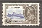 Gold Coast PF+PL SG 113 Let op tand en Verkleur Omnibus 1935, Verzenden, Overige landen, Postfris