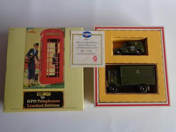 Corgi GPO Telephones in Doos, Morris Minor, AEC Cabover Van beschikbaar voor biedingen