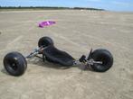 Zeer unieke rvs kitebuggy / strandzeiler / Blokart, Sport en Fitness, Vliegeren, Ophalen, Gebruikt, Vierlijns, Toebehoren