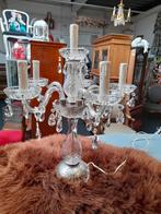 Mooie kristallen tafel lamp, Huis en Inrichting, Lampen | Tafellampen, Ophalen of Verzenden, Zo goed als nieuw, Minder dan 50 cm