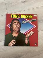 Vinyl Fons Jansen kwartetten, Cd's en Dvd's, Vinyl | Nederlandstalig, Ophalen, Gebruikt, Levenslied of Smartlap