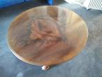 Mahoniehouten antieke salon tafel diam 105cm, Antiek en Kunst, Ophalen