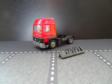 889 herpa renault r385 2-as trekker rood 1:87 truck trein beschikbaar voor biedingen